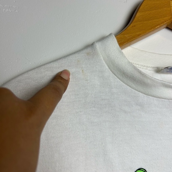 Crazy Shirt Hawaii Beach Bufo volleyball Frog Print Single stitch 80s T-Shirt - Picture 11 of 16